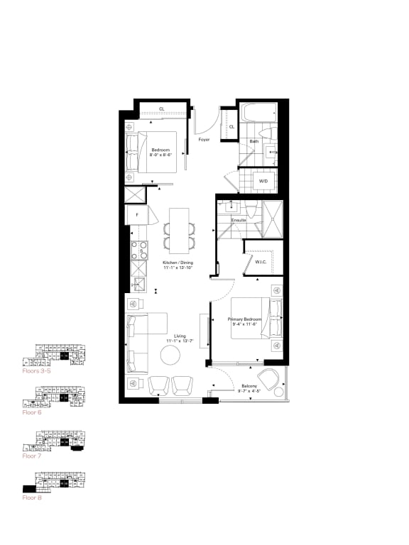 Bachelor/Studio, 1, 2, and 3Bedroom Apartment Rentals Annex Toronto